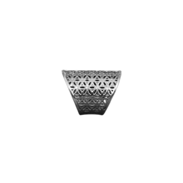 Silver Textured Ring for Men