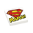 Plaque - "Super Maman" (R022) - plaque Lego imprimée