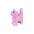 Accessoires - Chaton Rose Peluche (J005) - brique compatible