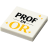Plaque - "Prof en Or" (R074) - plaque Lego imprimée (nouveauté - délai 4 jours supplémentaires)