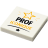 Plaque - "Prof iconique" (R075) - plaque Lego imprimée (nouveauté - délai 4 jours supplémentaires)