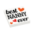 Plaque - "Best Nanny ever" coeurs rouges (R012) - plaque Lego imprimée