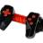 High Tech - Accessoires - Manette console noire & rouge (E022) - Lego