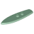 Sport - Accessoires - Planche de surf/paddle couleur vert d'eau (P002) - Lego
