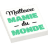 Plaque - "Meilleure Mamie du Monde" (R028) - Plaque Lego personnalisée