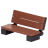 Décor - Banc (S001) - accessoire volumineux 2x4 studs - marque compatible