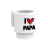 Boisson - tasse mug « I Love Papa » (C009) - brique Lego imprimée