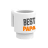 Boisson - tasse mug « Best Papa » (C007) - brique Lego imprimée