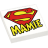 Plaque - "Super Mamie" (R029) - plaque Lego personnalisée