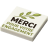 Plaque - "Merci pour votre engagement" (R103) - plaque Lego imprimée (nouveauté - délai 4 jours supplémentaires)