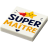 Plaque - "Super maître" (R064) - plaque Lego imprimée (nouveauté - délai 4 jours supplémentaires)