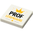 Plaque - "Prof légendaire" (R076) - plaque Lego imprimée (nouveauté - délai 4 jours supplémentaires)