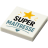 Plaque - "Super maîtresse" (R069) - plaque Lego imprimée (nouveauté - délai 4 jours supplémentaires)