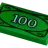 Argent - Accessoires -  billet de 100$ (K014) - Lego