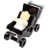 Accessoires - Poussette (volumineux - figurine bébé à commander à part) (P050) - Lego