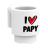 Boisson - tasse mug « I Love Papy » (C020) - brique Lego imprimée