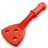 Cuisine - Accessoires - Spatule rouge (A028) - Lego