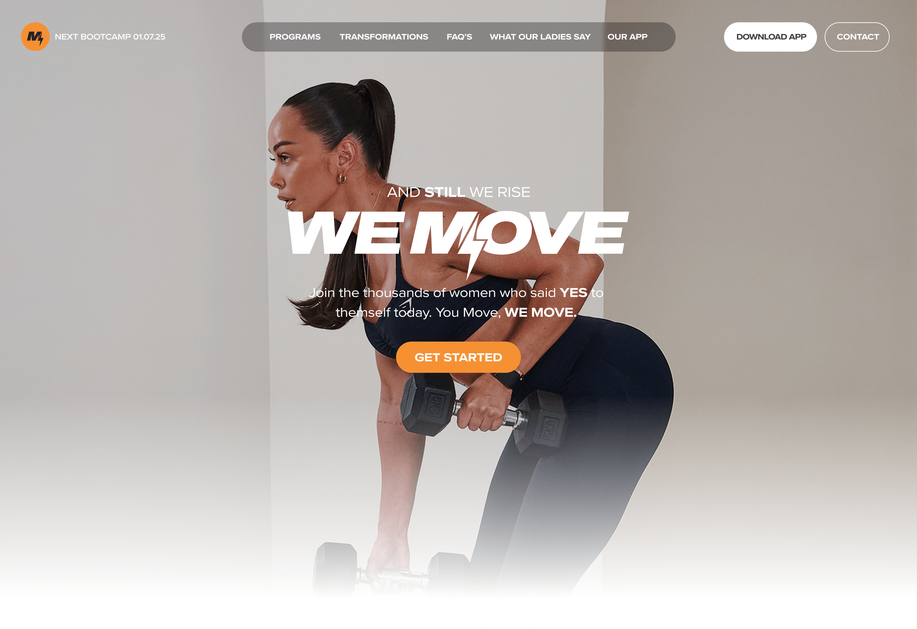 We Move Website & Admin
