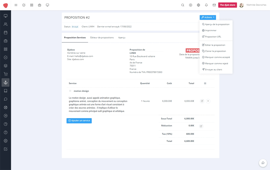 Encuentra tus propuestas rápidamente