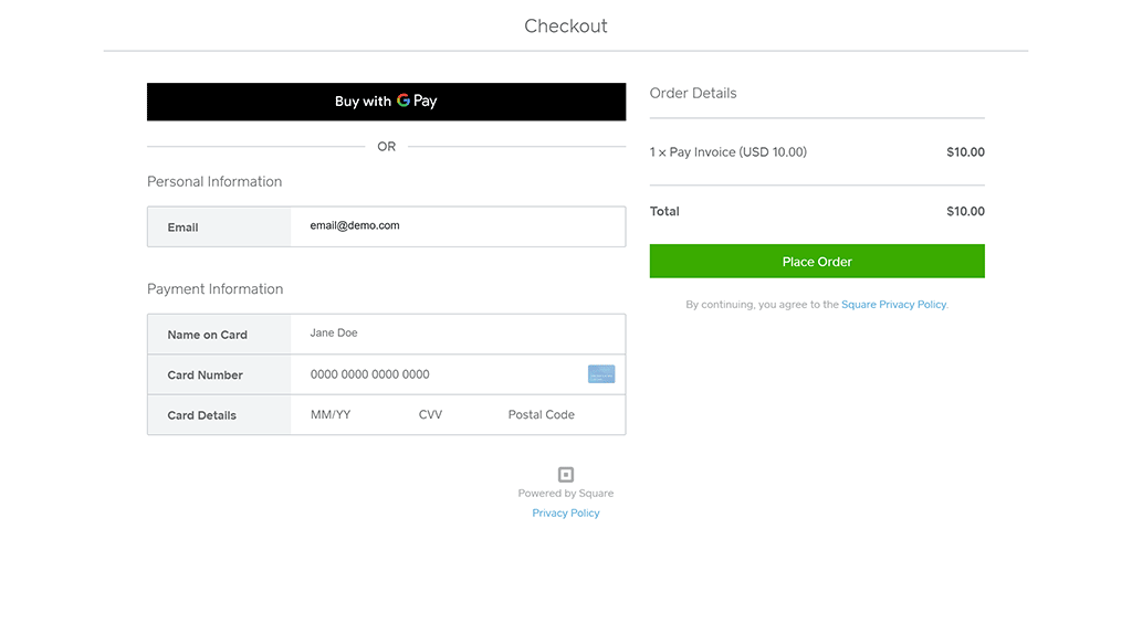 paiement en ligne