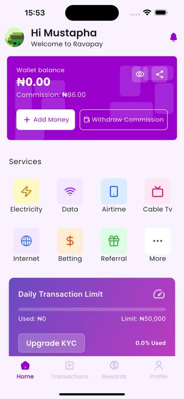 RavaPay App