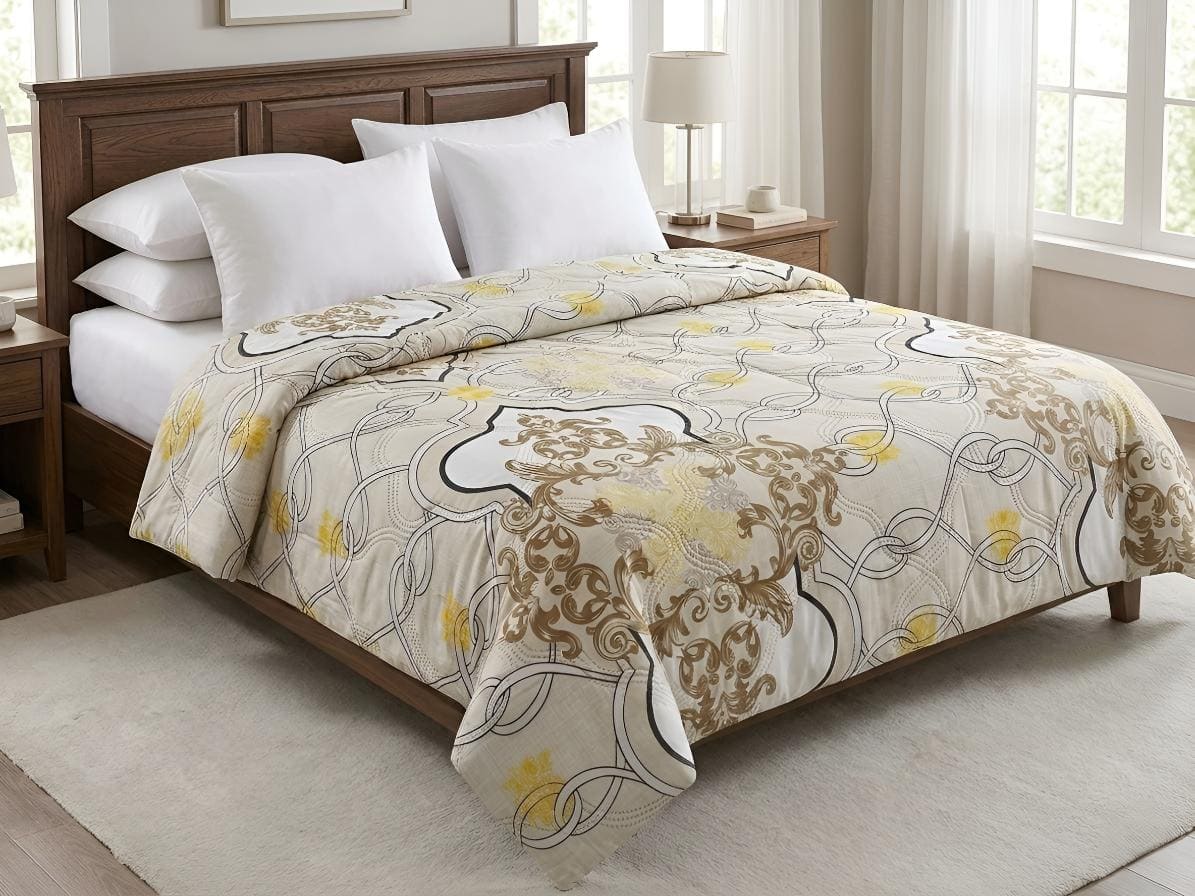 Classic Bloom Double Bed Reversible AC Comforter
