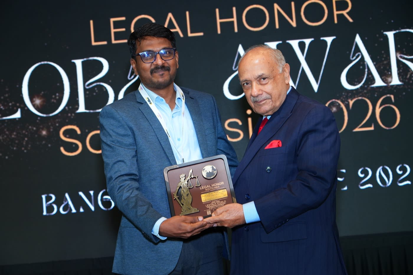 LexTalk World Bangalore 2026 award ceremony