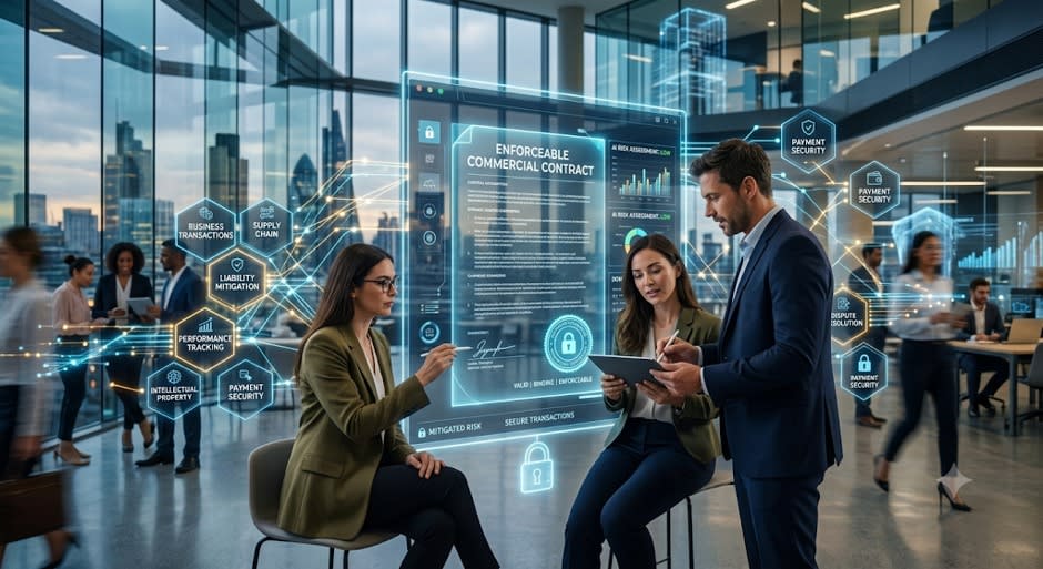 How Enforceable Commercial Contracts Mitigate Risk in Modern Business Transactions