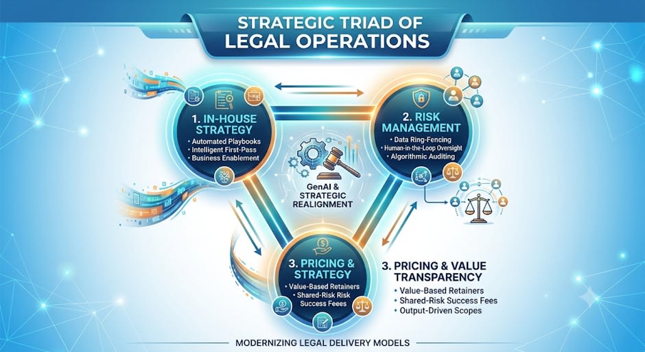 Modernizing Legal Operations by Integrating Generative AI with Strategy and Risk Management