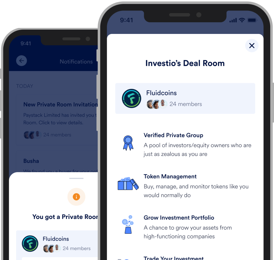 mobile app dealroom overview