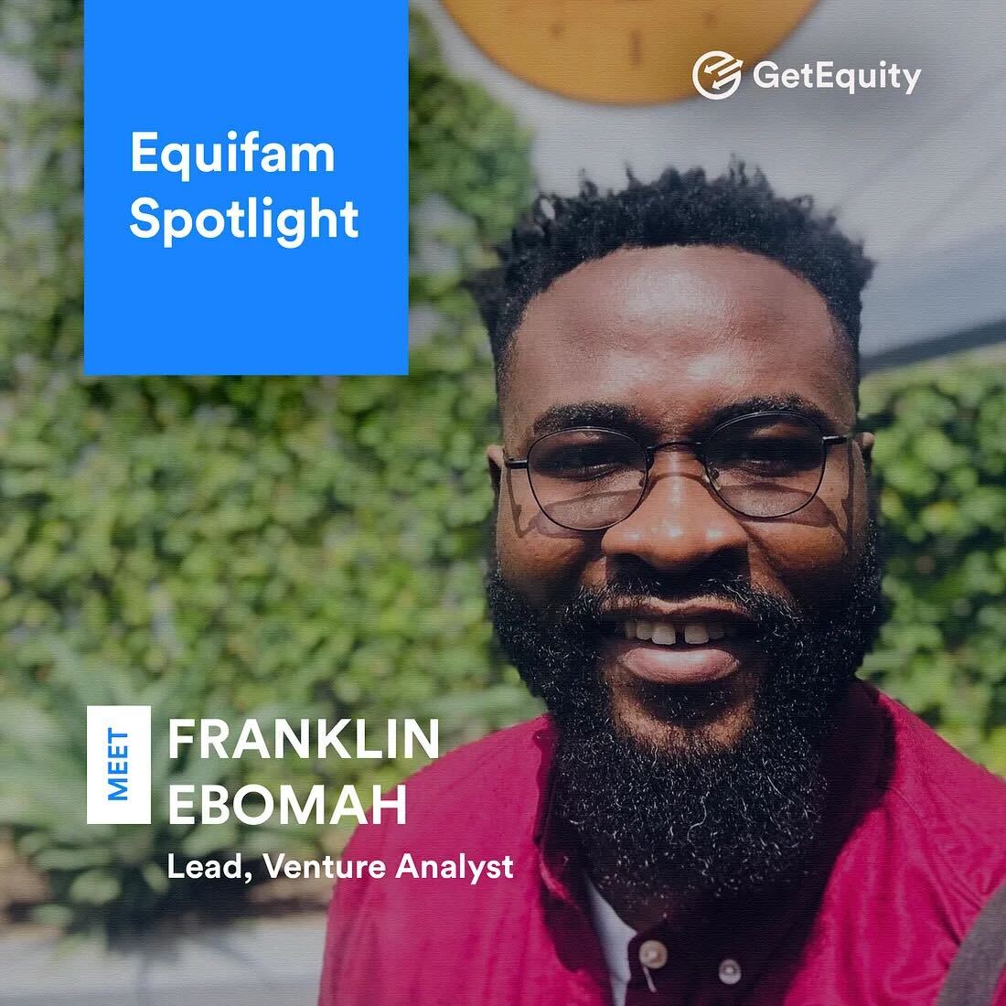 Equifam Spotlight: Franklin Ebomah