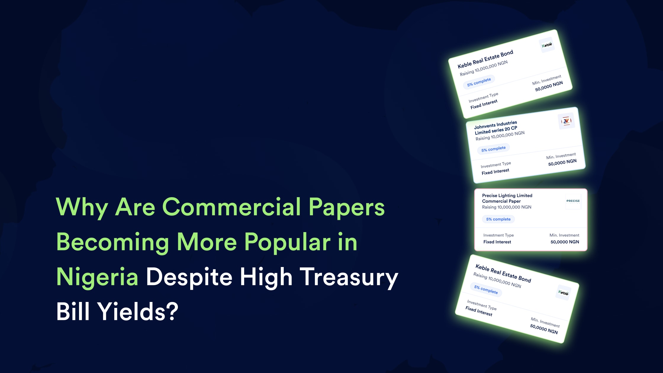 Why Are Commercial Papers Becoming More Popular in Nigeria Despite High Treasury Bill Yields?