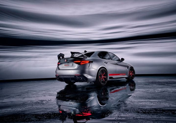 Alfa Romeo Giulia Luna Rossa, première série limitée exclusive de la Bottegafuorisere 
