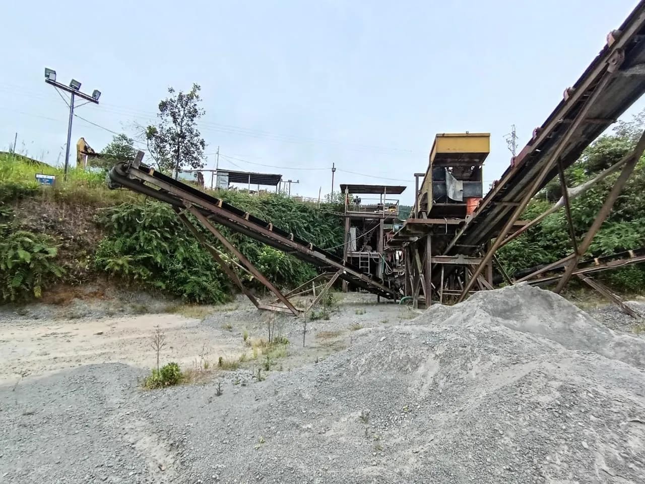 Planta trituradora 120 t/h