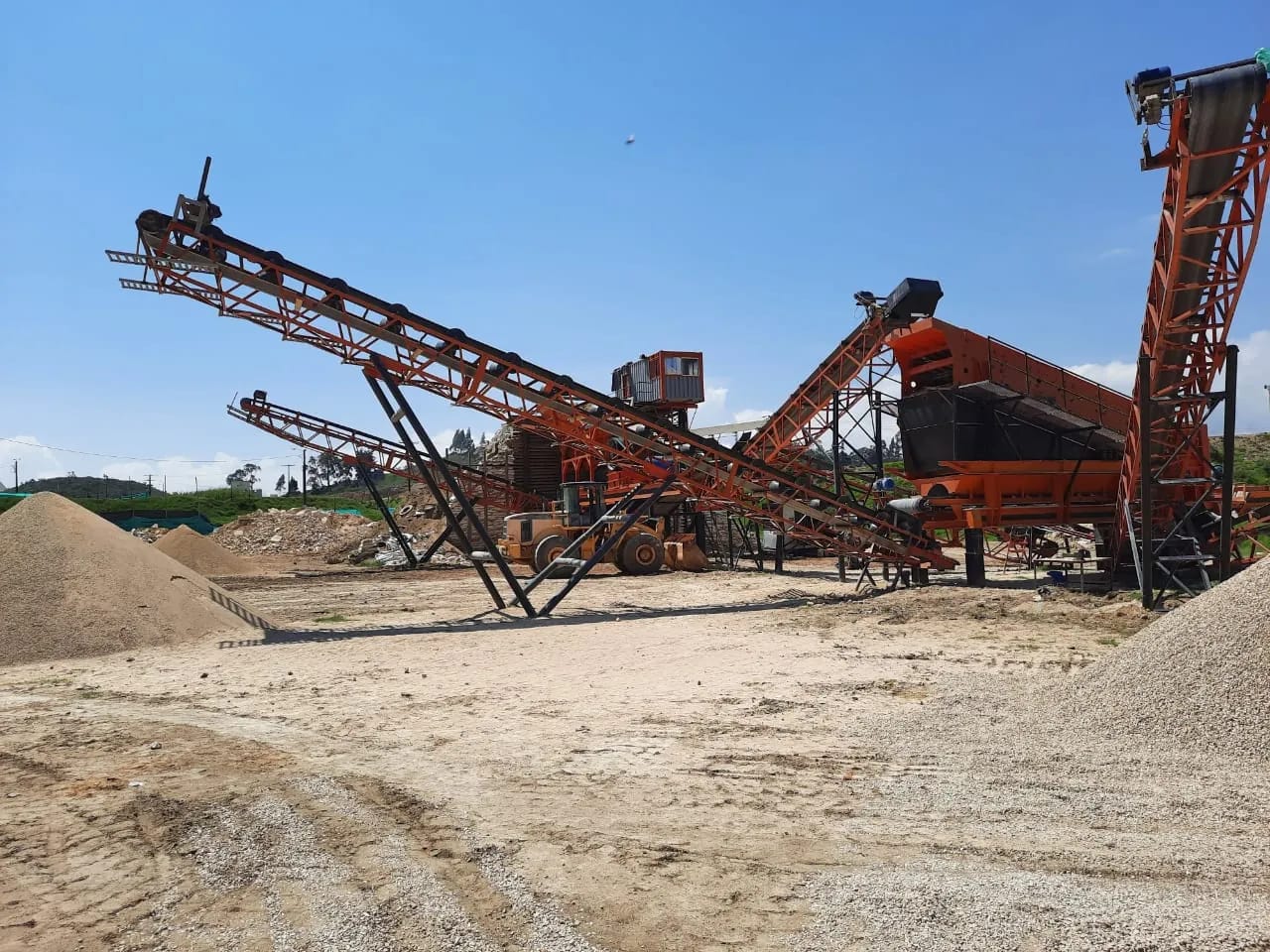 Planta trituradora 280 t/h
