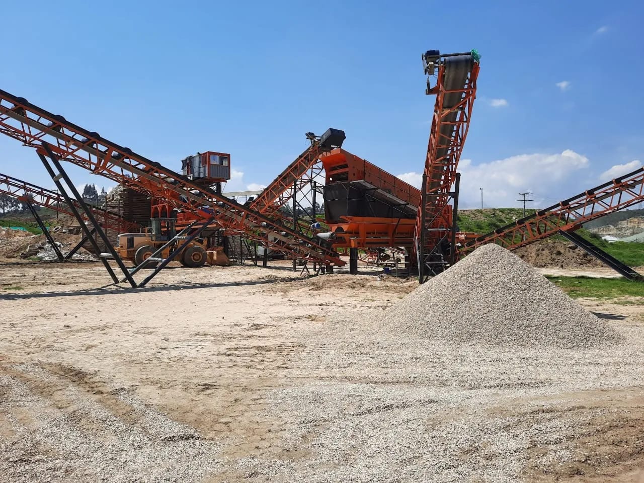 Planta trituradora 280 t/h