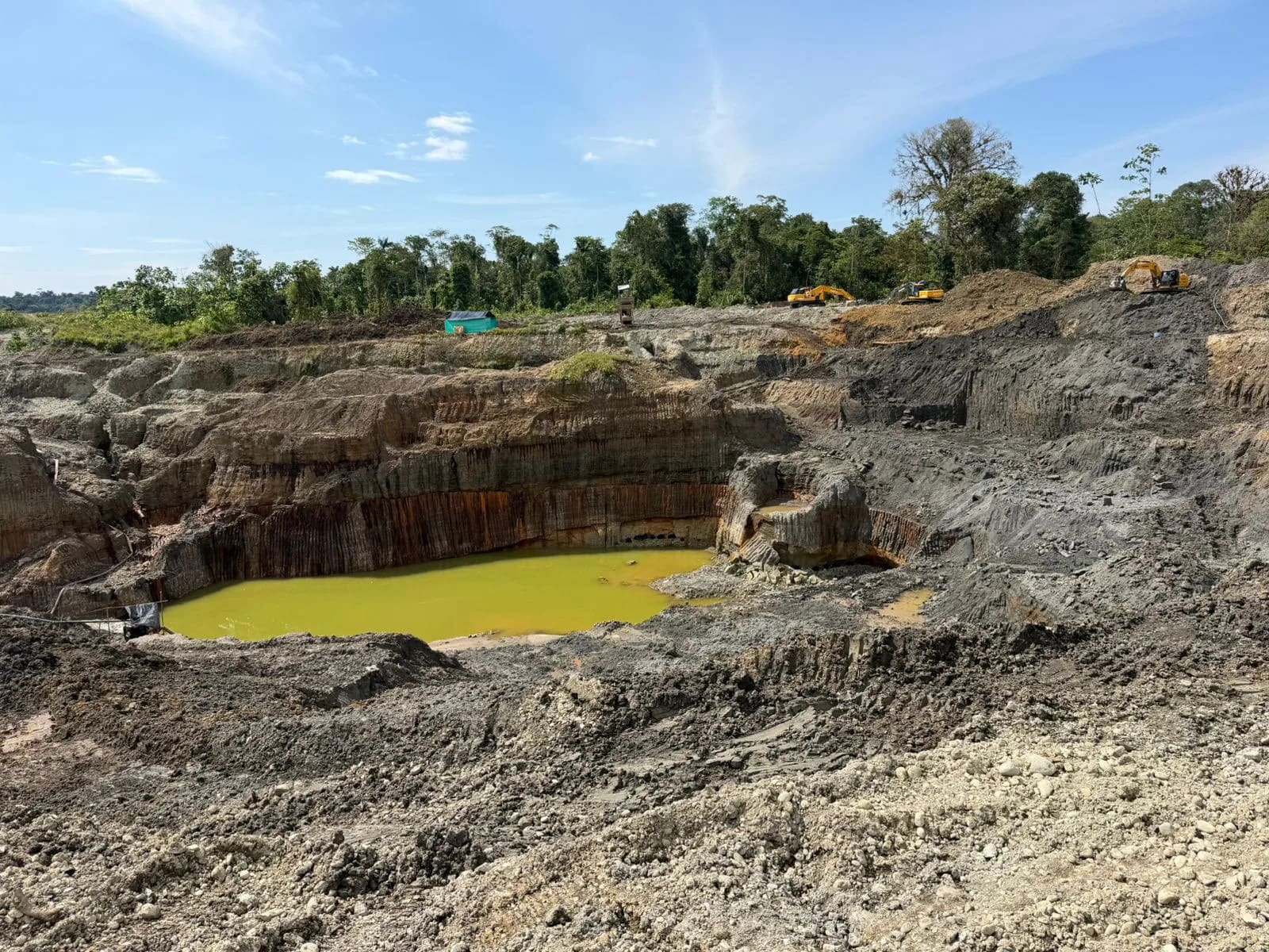 Proyecto de oro aluvial Pacífico del Cauca