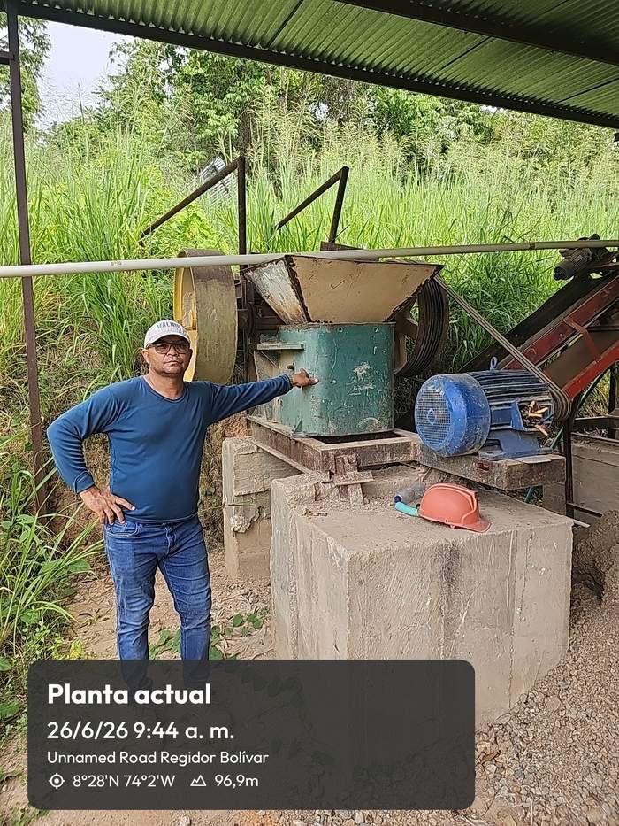 Trituradora de la planta
