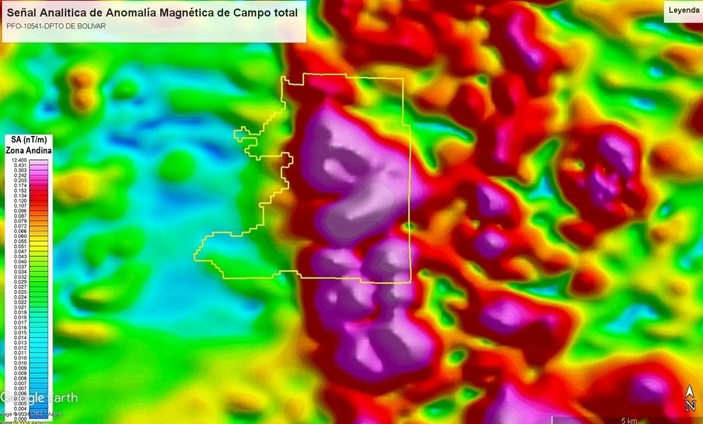 Anomalía magnética de campo total