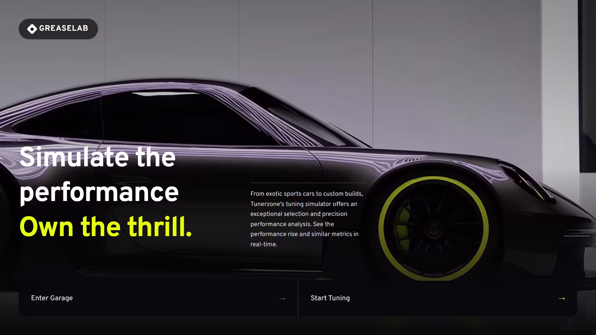 GreaseLab - Car Tuning Simulator