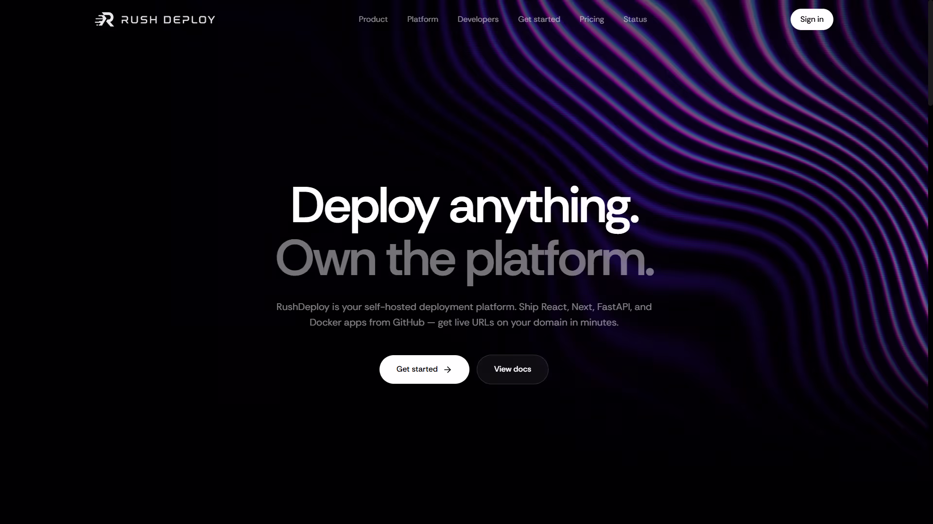 RushDeploy