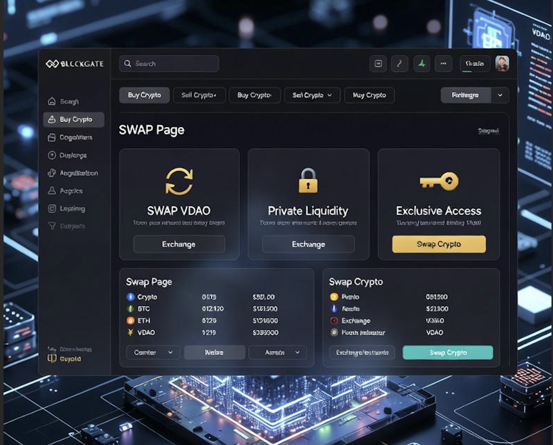 Private liquidity pool concept