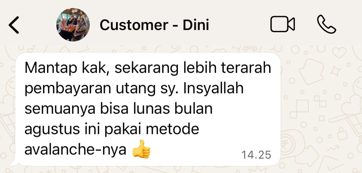 Testimoni WA 1