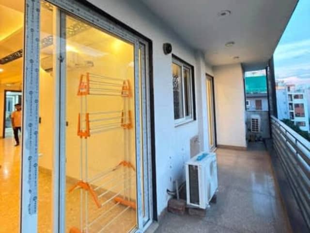 3BHK Semi-Furnished Floor for Rent — living area and home amenities