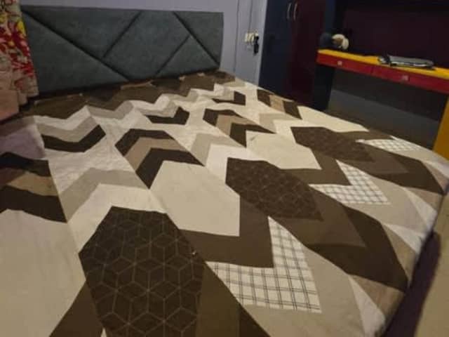 Single Occupancy Room in 2BHK, Park Infinia, Hadapsar Annexe — bedroom interior view