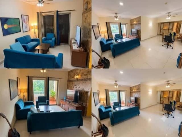 Single room for male in 3BHK Springfield Apartments — bedroom interior view