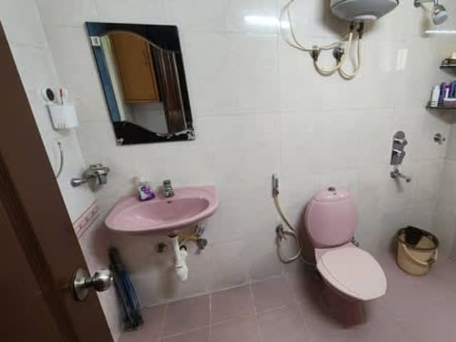 Private Room with Attached Washroom Available in Premium 3BHK — bedroom interior view