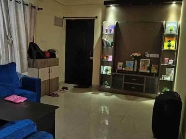 Female Flatmate Required for Room in 3BHK Flat — living area and home amenities