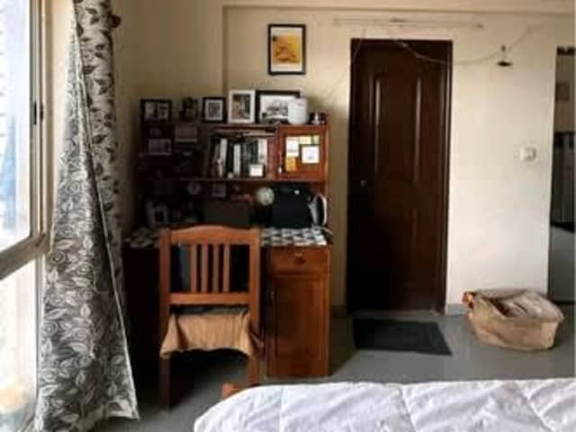 Private Room for Rent in 2BHK Apartment — bedroom interior view