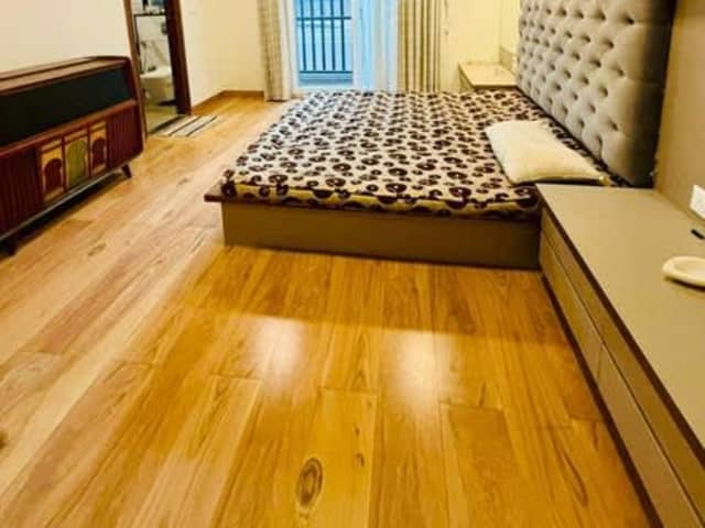 2 Bhk Furnished Flat For Rent — bedroom interior view
